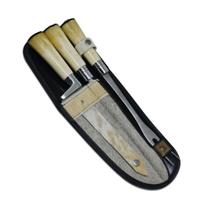 Conjunto Inox com Cabo de Osso 3 Peças - Dal Castel