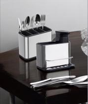 Conjunto Inox Organizador Para Pia Conjunto Inox Organizador Para Pia