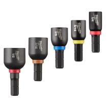 Conjunto Insert Nut Drive Milwaukee 49-66-4563 5 peças Conjunto Insert Nut Drive Milwaukee 49-66-4563 5 peças