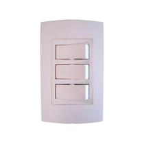 Conjunto Interruptor 2ts+1tp Pial Pratis 680271 Conjunto Interruptor 2ts+1tp Pial Pratis 680271