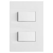 Conjunto Interruptor Duplo Paralelo 4X2 Brs12034-0Br