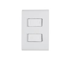 Conjunto Interruptor Duplo Simples 10A Liz Tramontina