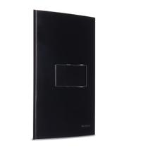 Conjunto Interruptor Paralelo 4x2 Ebony Preto Sleek Margirius