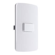 Conjunto Interruptor Paralelo Branco B3 Margirius
