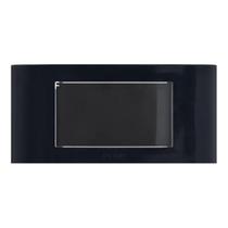 Conjunto Interruptor Paralelo Embutir Moveis Pezzi Preto