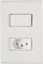 Conjunto Interruptor Paralelo Tomada 10a Liz Tramon 57170050 Conjunto Interruptor Paralelo Tomada 10a Liz Tramon 57170050