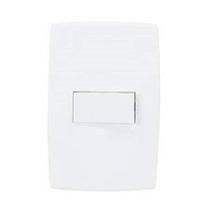 Conjunto interruptor pialplus 1 tecla com placa 2x4