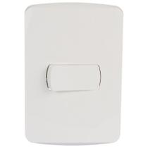 Conjunto Interruptor Simples 10 Amperes 250 Volts Branco Miluz - S3b62010 - Schneider Conj.interruptor Simples 10a 250v Pl/br Conjunto Interruptor Simples 10 Amperes 250 Volts Branco Miluz - S3b62010 - Schneider Conj.interruptor Simples 10a 250v Pl/br