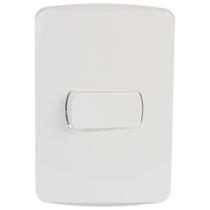 Conjunto Interruptor Simples 10 Amperes 250 Volts Branco Miluz - S3B62010 - SCHNEIDER