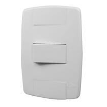 Conjunto Interruptor Simples 10A 250V~ Vertical Linha LEV Ilumi - 8717