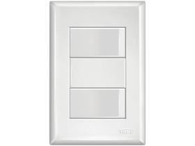 Conjunto Interruptor Simples 10A Fame Evidence - Branco Conjunto Interruptor Simples 10A Fame Evidence - Branco