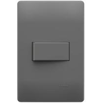 Conjunto Interruptor Simples 4x2 10a 250 Volts Habitat Onix 06145784 Fame Conjunto Interruptor Simples 4x2 10a 250 Volts Habitat Onix 06145784 Fame