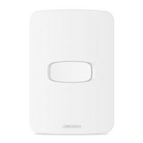 Conjunto Interruptor Simples 4X2 10A Branco Gracia Maxx