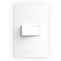 Conjunto Interruptor Simples 4x2 Branco Inova Pro - Alumbra