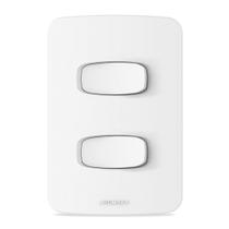 Conjunto Interruptor Simples Duplo Gracia Maxx 85652 Alumbra
