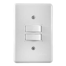 Conjunto Interruptor Simples e Interruptor Paralelo 6A - 250V Stylus Ilumi