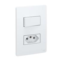 Conjunto Interruptor Simples e Tomada 20a Branco Esatta Weg Conjunto Interruptor Simples e Tomada 20a Branco Esatta Weg