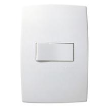 Conjunto Interruptor Simples Horizontal - Pialplus 611110