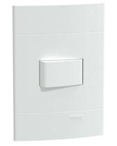 Conjunto interruptor simples lunare 10a 250v schneider