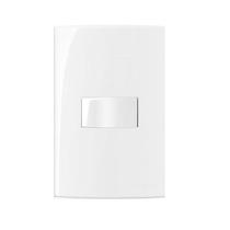 Conjunto Interruptor Tecla Simples 10A 4x2 Sleek MarGirius