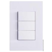 Conjunto Interruptor Triplo 4X2 Gloss- Brg11060-4Br Conjunto Interruptor Triplo 4X2 Gloss- Brg11060-4Br