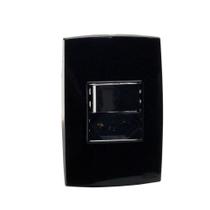 Conjunto Interruptores Simples 10A 250V Tomada 2P+T 20A 250V - Preto Rubi - Force Line