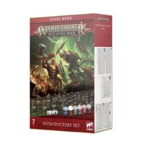 Conjunto introdutório Warhammer Age of Sigmar com miniaturas