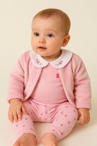 Conjunto Inverno Bebê com Bolero Fleece