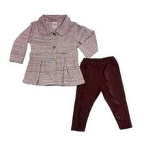 Conjunto inverno casaco menina tam m