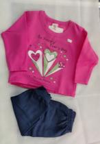 Conjunto inverno feminino infantil