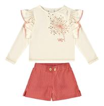 Conjunto Inverno Infantil Dente De Leão Kiki Xodó 3500045 Conjunto Inverno Infantil Dente De Leão Kiki Xodó 3500045