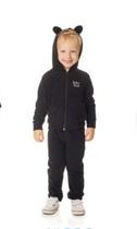 Conjunto inverno masculino infantil - casaco com capuz e ziper Conjunto inverno masculino infantil - casaco com capuz e ziper