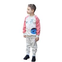 Conjunto Inverno Masculino Infantil Sem Capuz