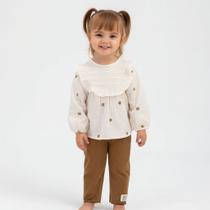 Conjunto Inverno Menina Calça e Bata Infanti Conjunto Inverno Menina Calça e Bata Infanti