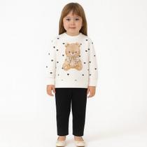 Conjunto Inverno Menina calça Térmica e moletom Infanti Conjunto Inverno Menina calça Térmica e moletom Infanti