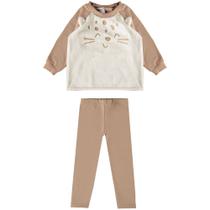 Conjunto Inverno Menina Peluciado Carinhoso P/3 Ref. 116609 Conjunto Inverno Menina Peluciado Carinhoso P/3 Ref. 116609