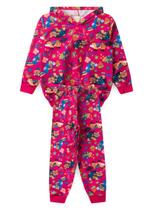 Conjunto Inverno Menina Pink Blusão com Capuz e Calça em Moletom Turma dos Bichinhos Conjunto Inverno Menina Pink Blusão com Capuz e Calça em Moletom Turma dos Bichinhos