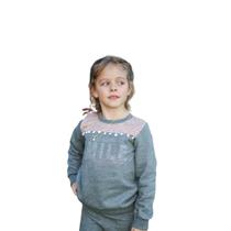 Conjunto Inverno Moletom Feminino Infantil