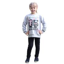 Conjunto Inverno Moletom Feminino Infantil