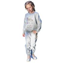 Conjunto Inverno Moletom Feminino Infantil