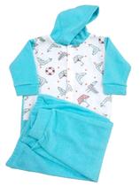 Conjunto Inverno Para Bebê Com Capuz Em Soft Infantil Estampa Sortida Conjunto Inverno Para Bebê Com Capuz Em Soft Infantil Estampa Sortida