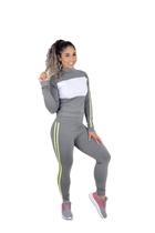 Conjunto Inverno Suplex Flanelado Feminino BYG Mariê Cinza Mescla Conjunto Inverno Suplex Flanelado Feminino BYG Mariê Cinza Mescla