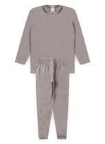 Conjunto Inverno Térmico Unissex Grafite Blusa e Calça