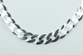 Conjunto Italiano Corrente E Pulseira Grumet 10mm Prata 925 Conjunto Italiano Corrente E Pulseira Grumet 10mm Prata 925