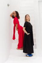 Conjunto Izabel - Blusa e Saia Midi em Viscose