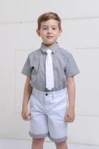 Conjunto Jacris Infantil Masculino Gravata Ref: 1112300 Conjunto Jacris Infantil Masculino Gravata Ref: 1112300
