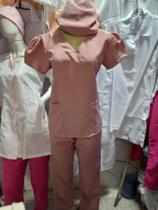 Conjunto jaleco feminino