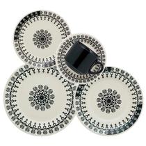 Conjunto Jantar 10 Peças Raso Fundo Sobremesa xicara pires Conjunto Jantar 10 Peças Raso Fundo Sobremesa xicara pires