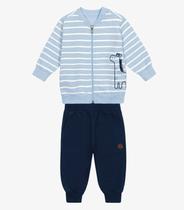 Conjunto Jaqueta com calça Menino Trick Nick Azul Conjunto Jaqueta com calça Menino Trick Nick Azul