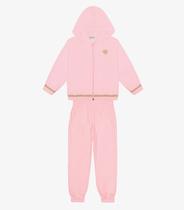 Conjunto Jaqueta Com Capuz Calça Plush Trick Nick Rosa Conjunto Jaqueta Com Capuz Calça Plush Trick Nick Rosa
